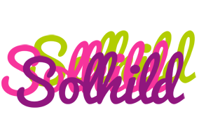 Solhild flowers logo