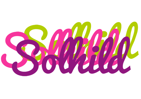 Solhild flowers logo