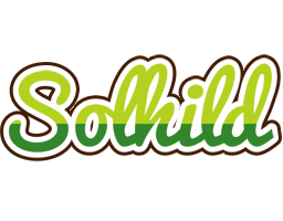 Solhild golfing logo