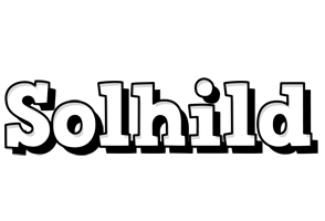 Solhild snowing logo