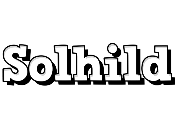 Solhild snowing logo