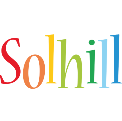 Solhill birthday logo