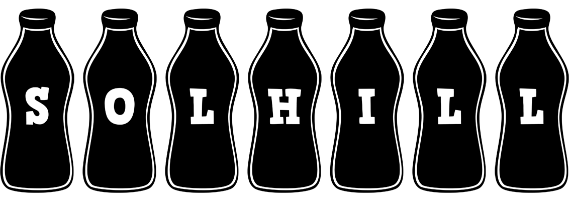 Solhill bottle logo