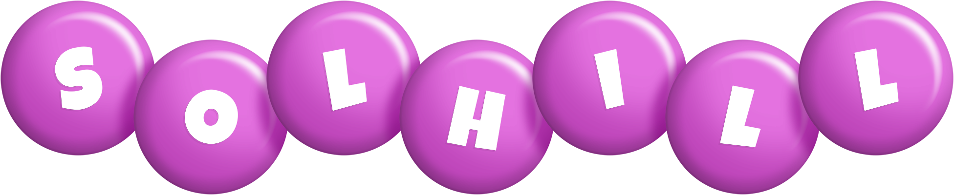 Solhill candy-purple logo