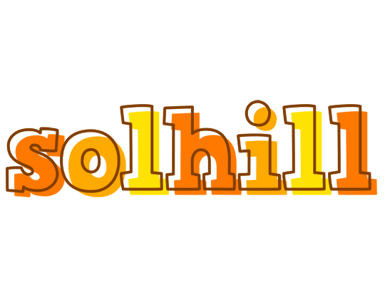 Solhill desert logo