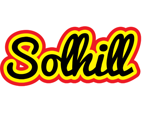 Solhill flaming logo