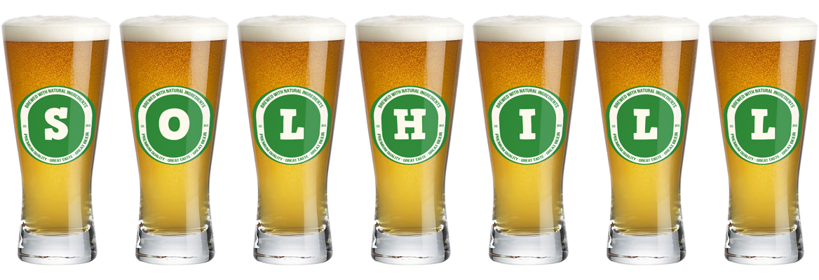 Solhill lager logo