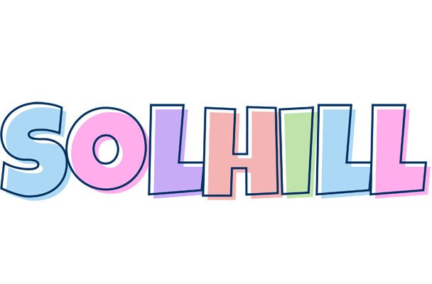 Solhill pastel logo