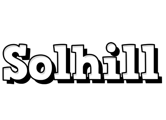 Solhill snowing logo