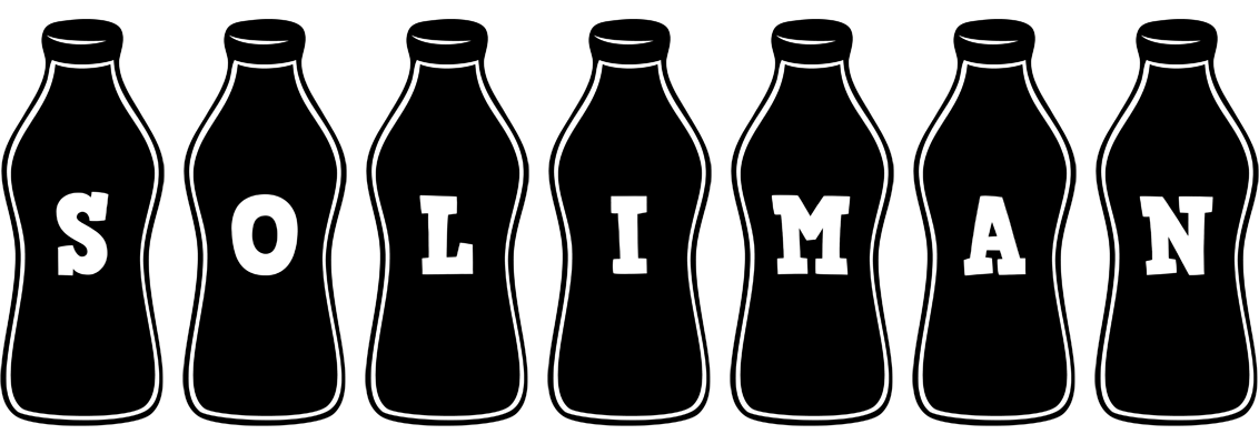 Soliman bottle logo