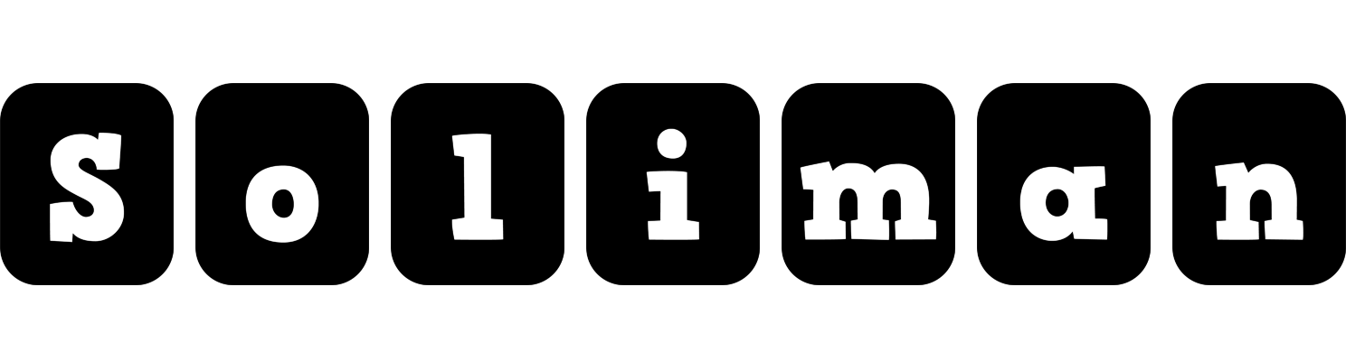 Soliman box logo