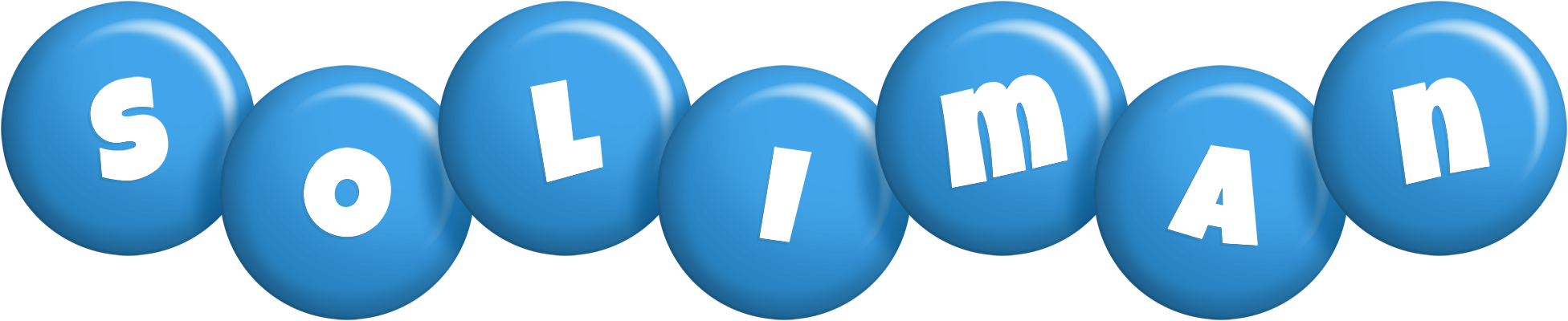 Soliman candy-blue logo