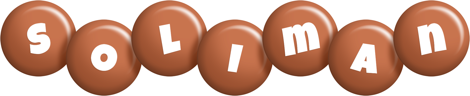 Soliman candy-brown logo
