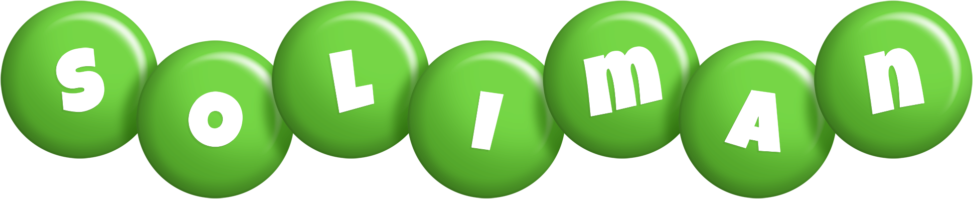 Soliman candy-green logo