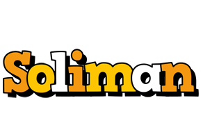 Soliman cartoon logo