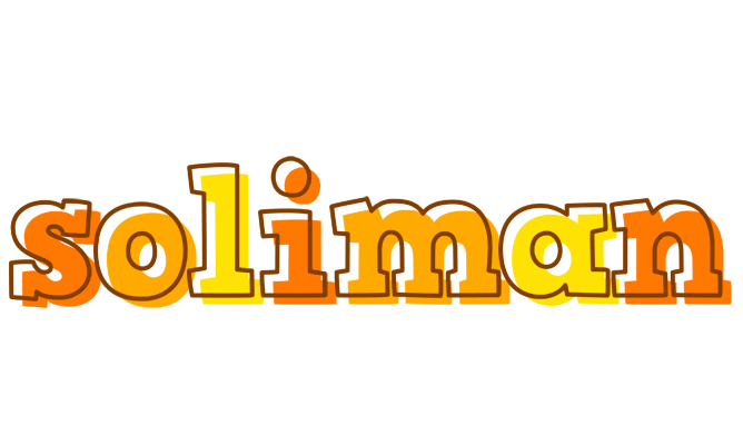 Soliman desert logo