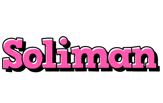 Soliman girlish logo