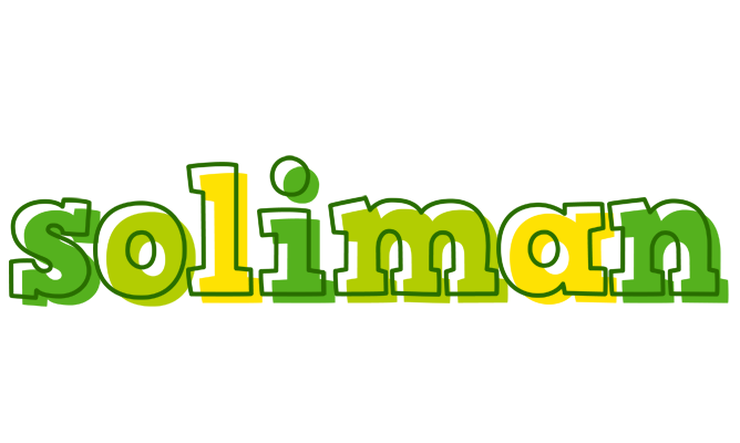 Soliman juice logo