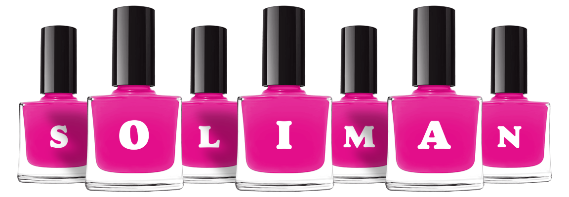 Soliman nails logo