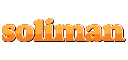 Soliman orange logo