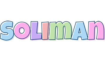 Soliman pastel logo