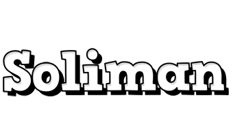 Soliman snowing logo