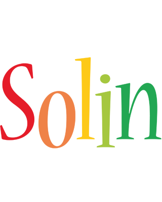 Solin birthday logo