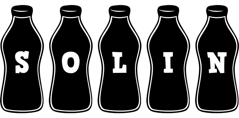 Solin bottle logo