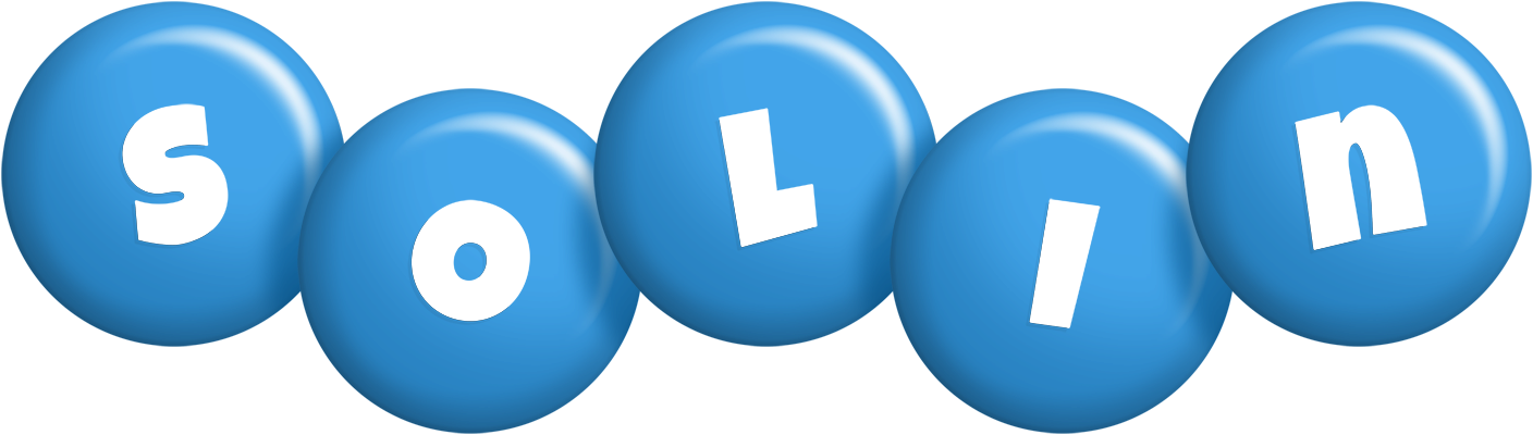 Solin candy-blue logo