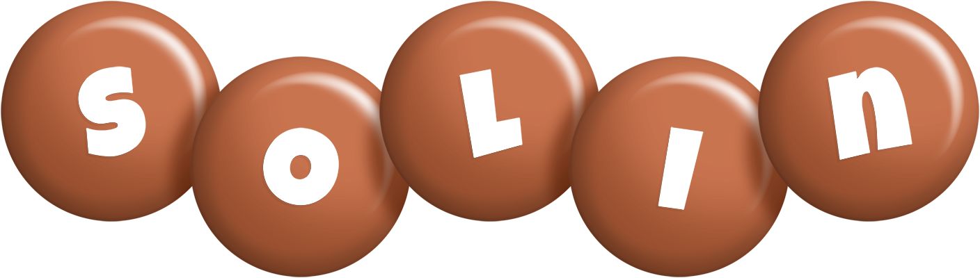 Solin candy-brown logo