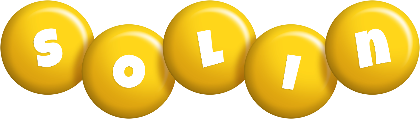 Solin candy-yellow logo