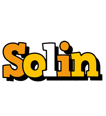 Solin cartoon logo