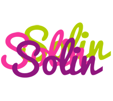 Solin flowers logo