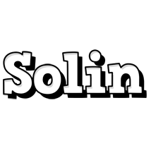 Solin snowing logo