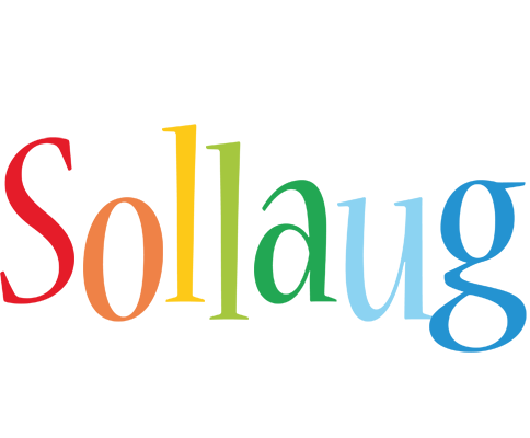 Sollaug birthday logo