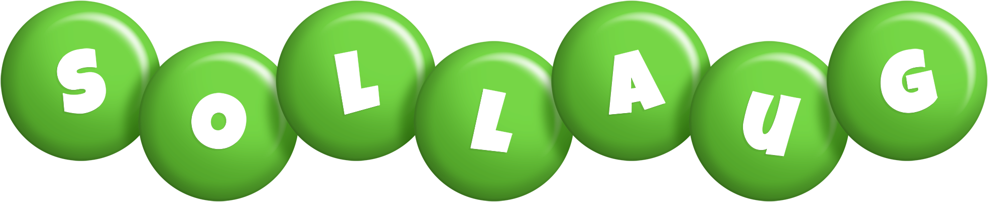 Sollaug candy-green logo