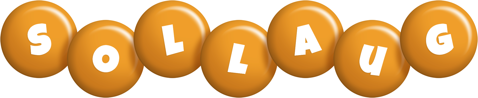 Sollaug candy-orange logo