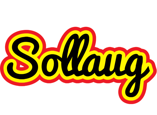 Sollaug flaming logo