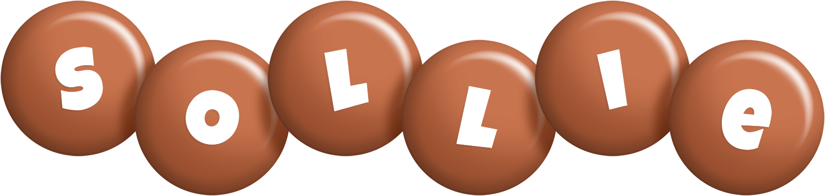 Sollie candy-brown logo