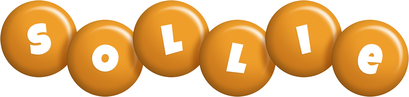 Sollie candy-orange logo