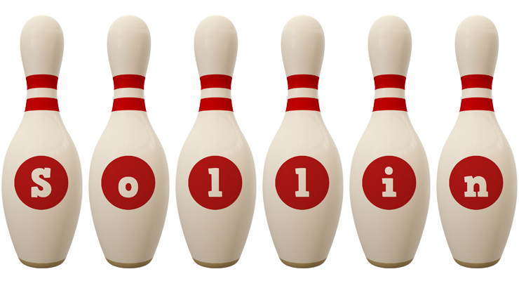 Sollin bowling-pin logo