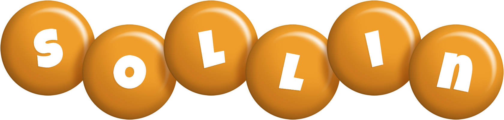 Sollin candy-orange logo