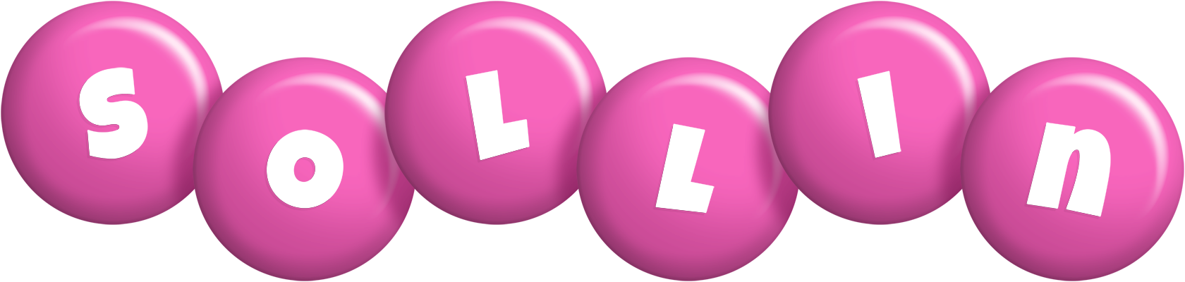 Sollin candy-pink logo