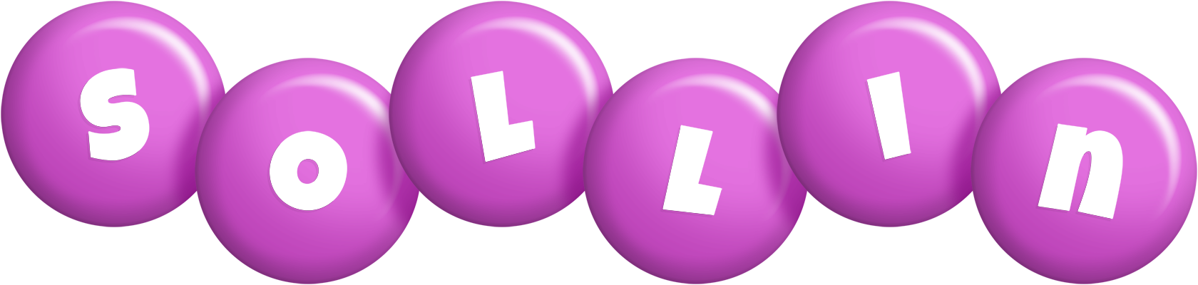 Sollin candy-purple logo