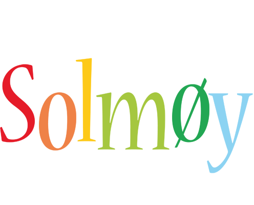 Solmøy birthday logo