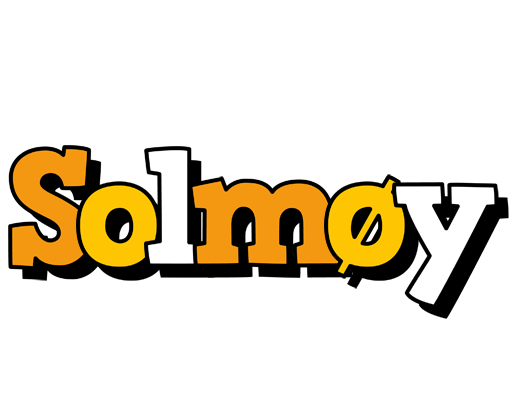 Solmøy cartoon logo