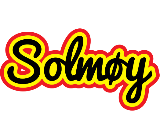 Solmøy flaming logo