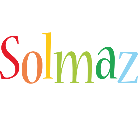 Solmaz birthday logo