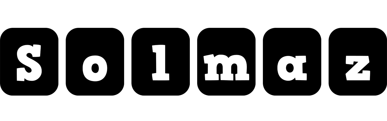 Solmaz box logo