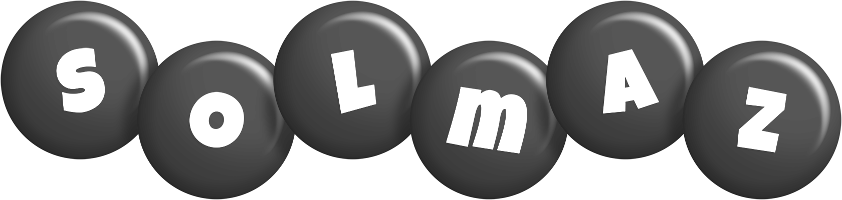 Solmaz candy-black logo